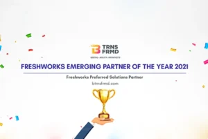 B-TRNSFRMD NAMED EMERGING PARTNER BY FRESHWORKS